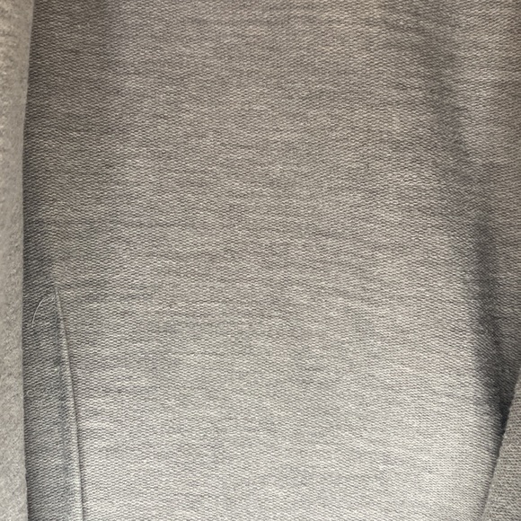 MiFresia Ruffle Blazer-style Sweatshirt with Buttons, Pockets, Grey, Medium - Picture 5 of 7